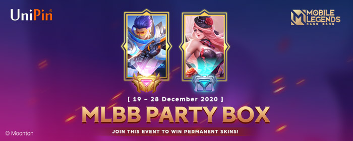 Winter Gala 2020 – Ikuti MLBB Party Box dan Menangkan Skin Permanent secara Eksklusif!